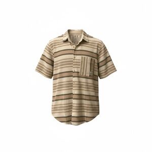Men's Striped Short Sleeve Shirt